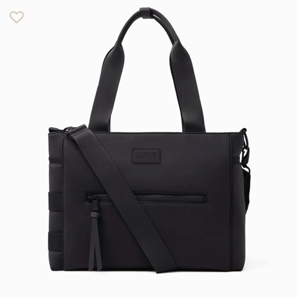 Dagne Dover Large Wade Diaper Tote Black (used)